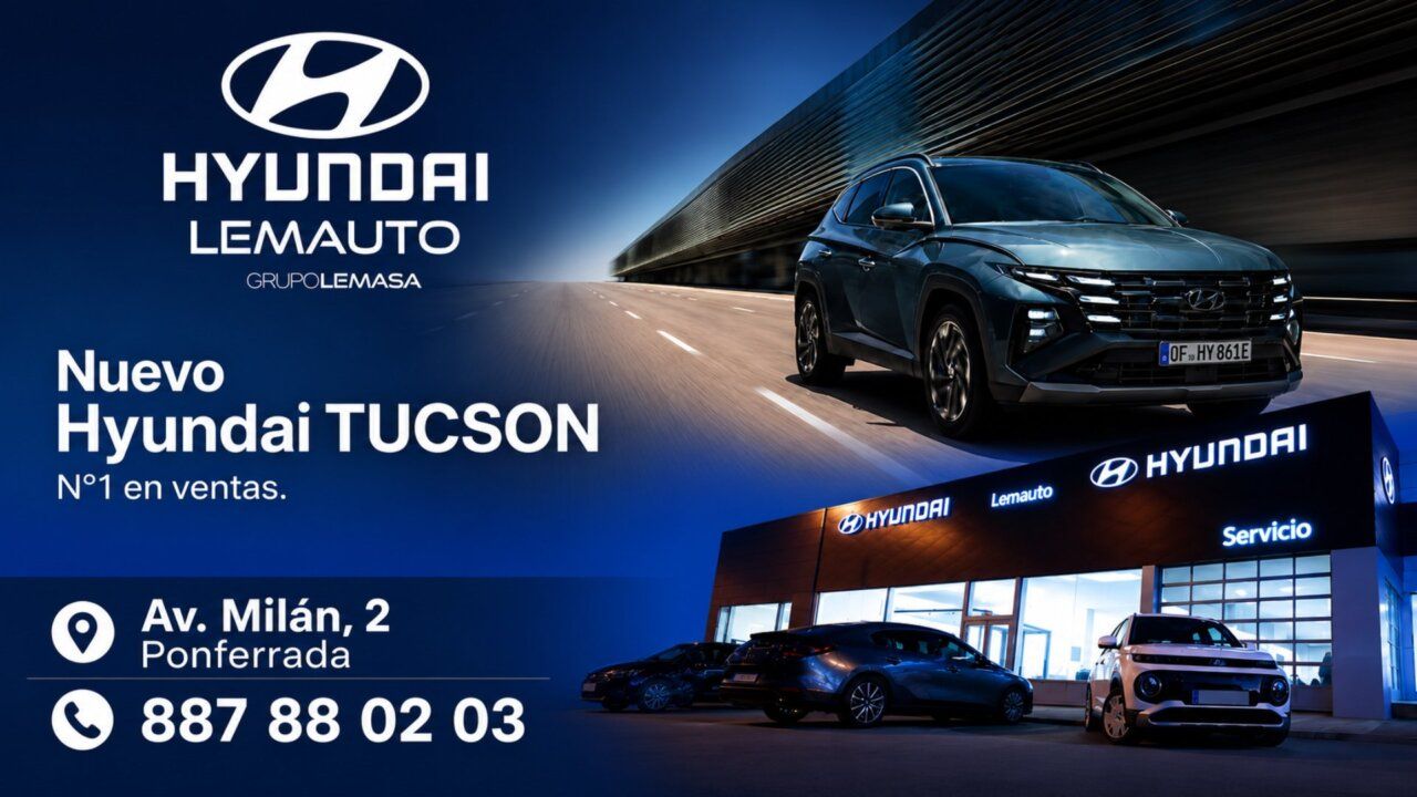 Hyundai Tucson en concesionario Lemauto en Ponferrada