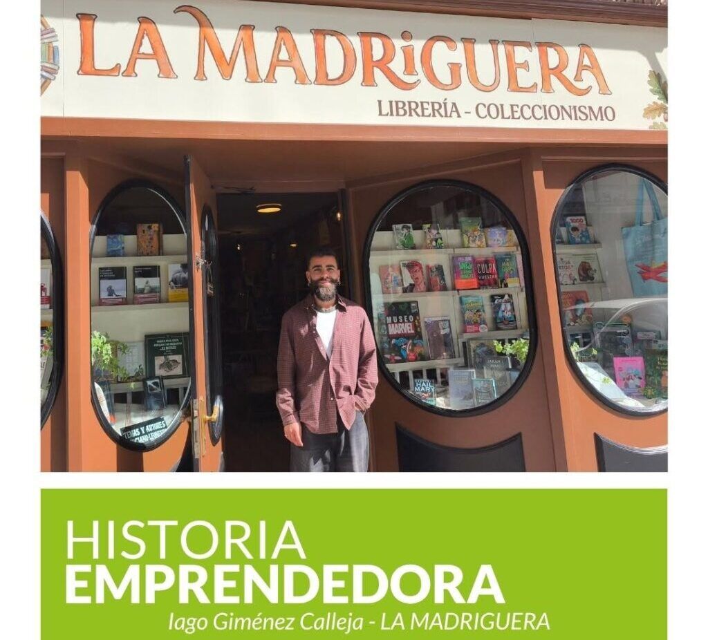 Exterior de La Madriguera, librería y coleccionismo en Ponferrada