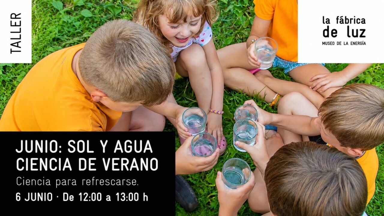 Niños disfrutando de un taller de ciencia en el Museo de la Energía
