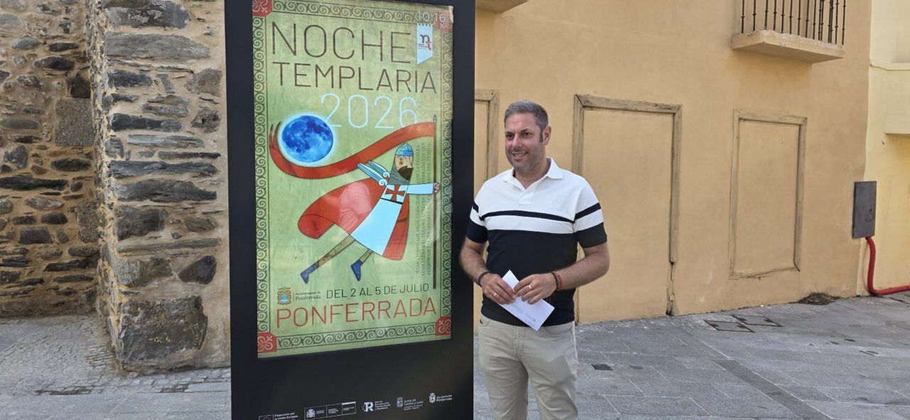 Presentación del evento Noche Templaria 2026 en Ponferrada
