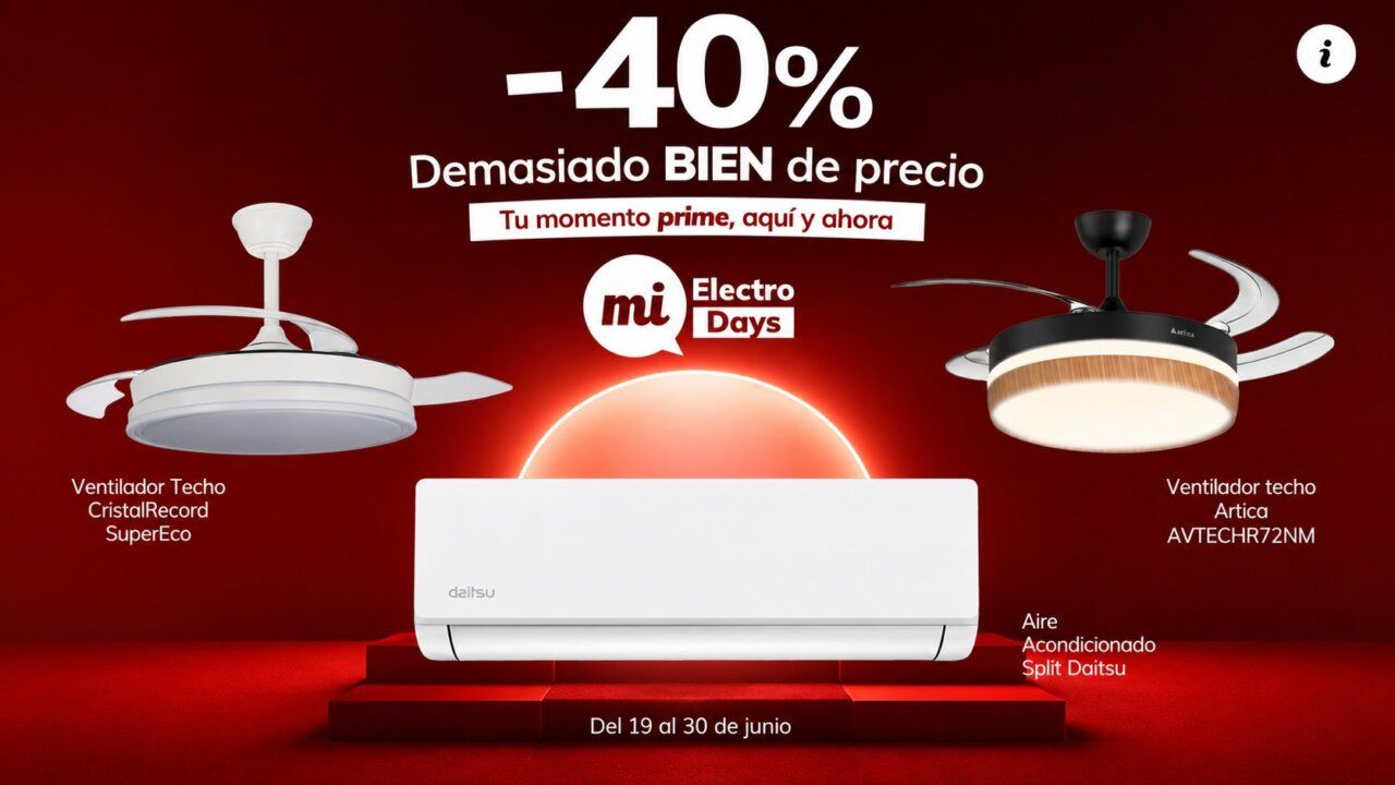 Aire acondicionado y ventiladores en oferta en Eibarresa