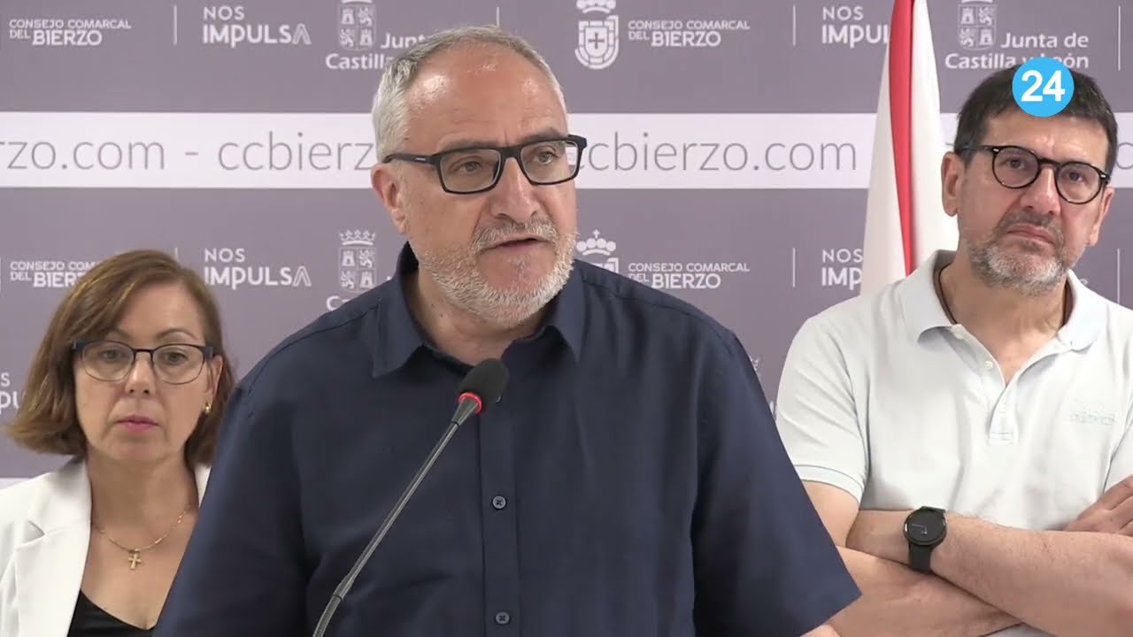 Olegario Ramón hablando sobre la Universidad de León y Medicina en Ponferrada