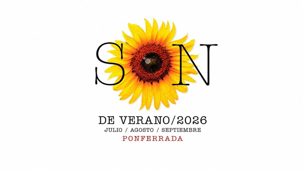 Cartel del ciclo Caminos de Música en Ponferrada