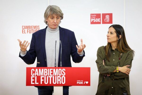 Rueda de prensa del PSOE sobre incendios en Castilla y León