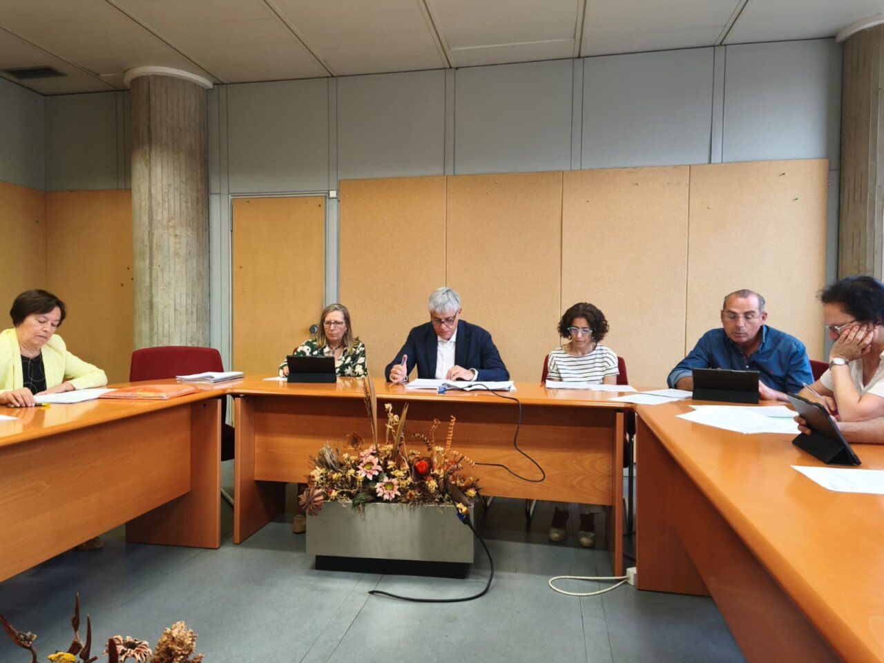 Reunión sobre la restauración de las campanas de la Torre del Reloj en Ponferrada