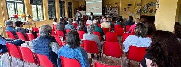 Reunión de familias en el centro asistencial Sagrado Corazón