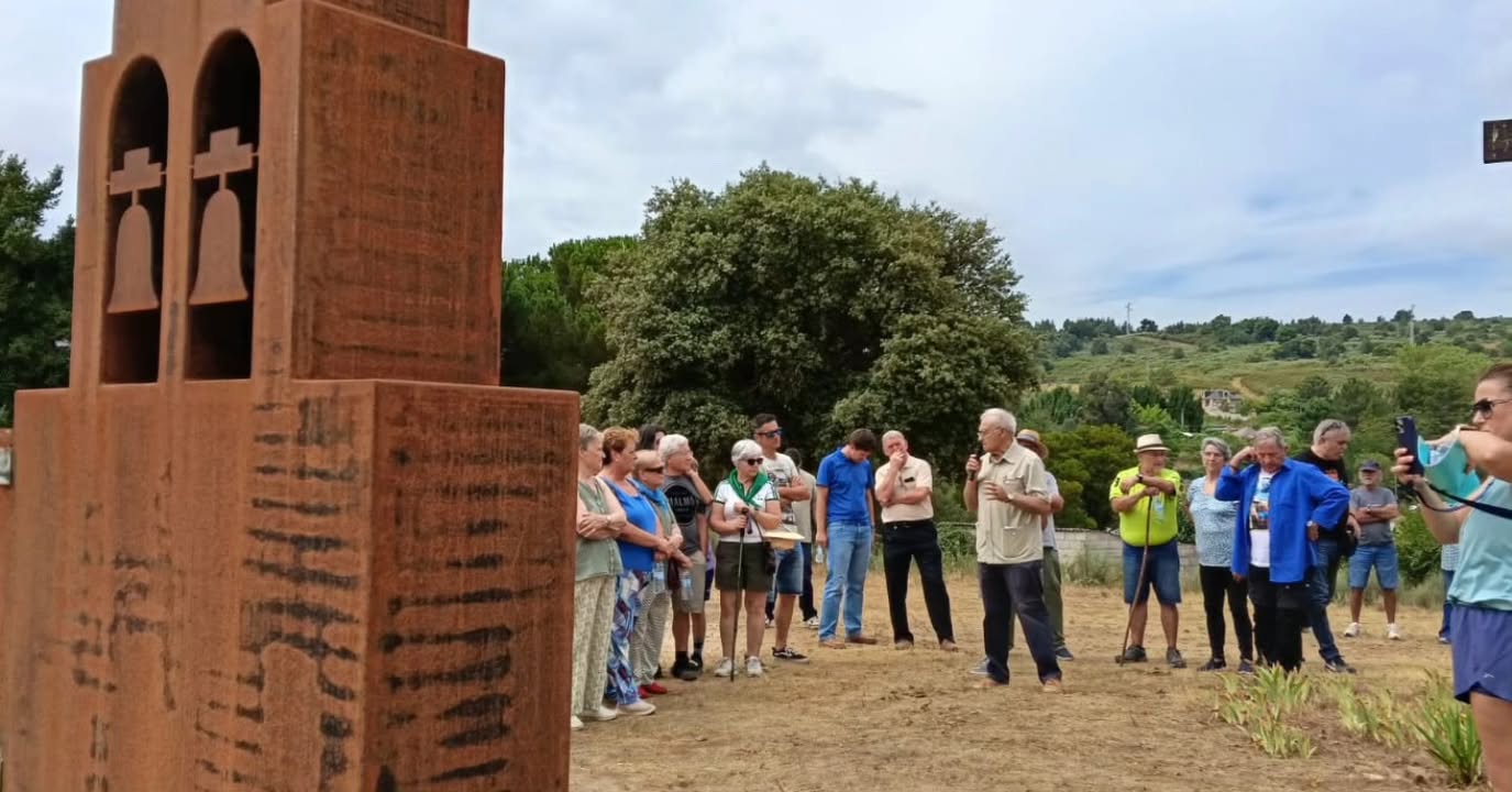 Ceremonia en homenaje a los pueblos sumergidos del Pantano de Bárcena
