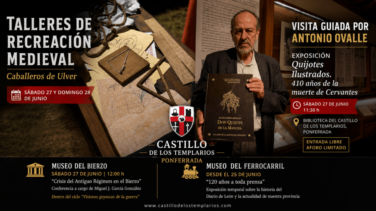 Talleres de recreación medieval en el Castillo de los Templarios