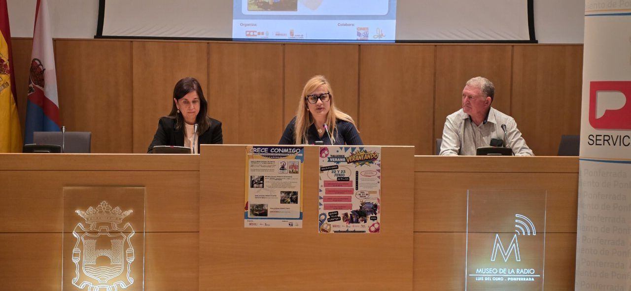Presentación de la programación de verano para la infancia en Ponferrada