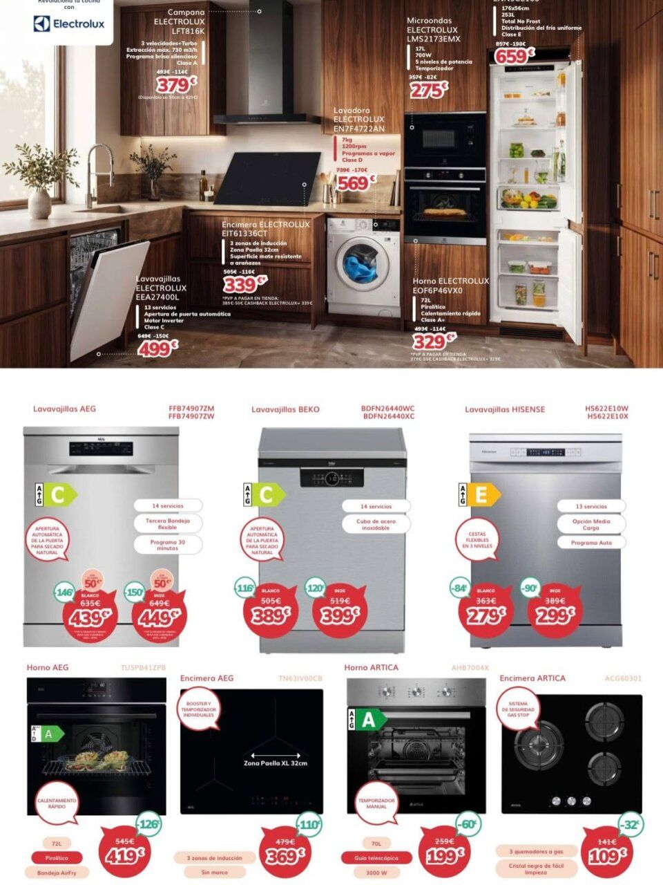 Ofertas de electrodomésticos y tecnología en Eibarresa durante el verano