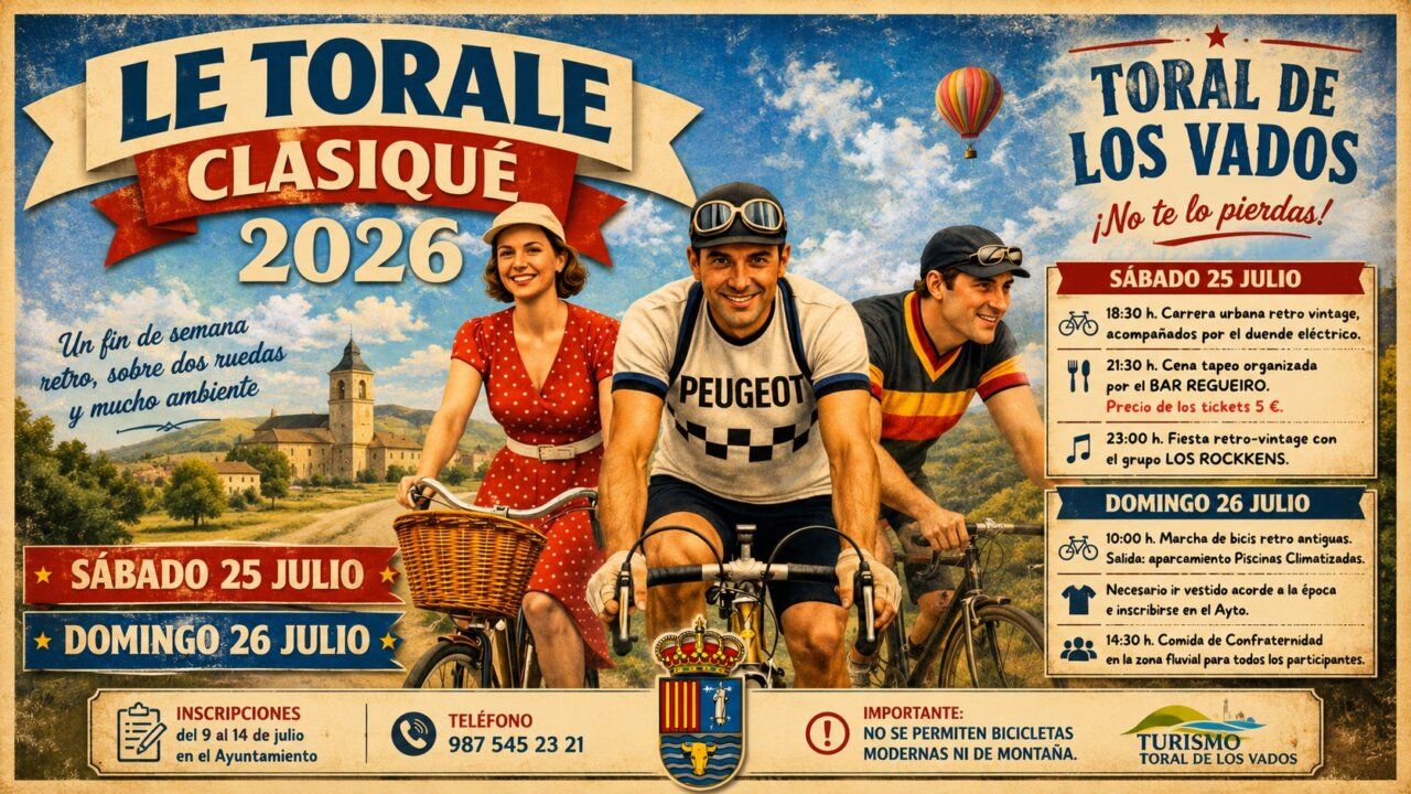 Cartel del evento Le Torale Classique 2026 en Toral de los Vados
