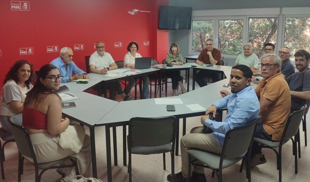 Reunión de la Comisión Ejecutiva Municipal del PSOE en Ponferrada
