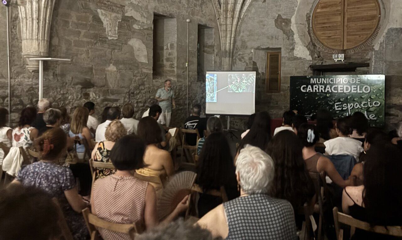 Conferencia de Eduardo Barba en la Escuela de Paisaje de Carracedelo