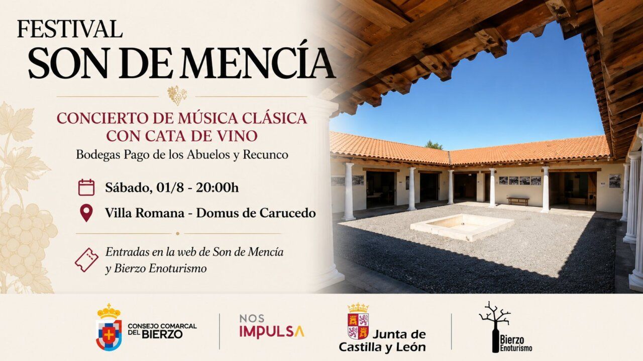 Concierto de música clásica en la Domus Romana de Las Médulas