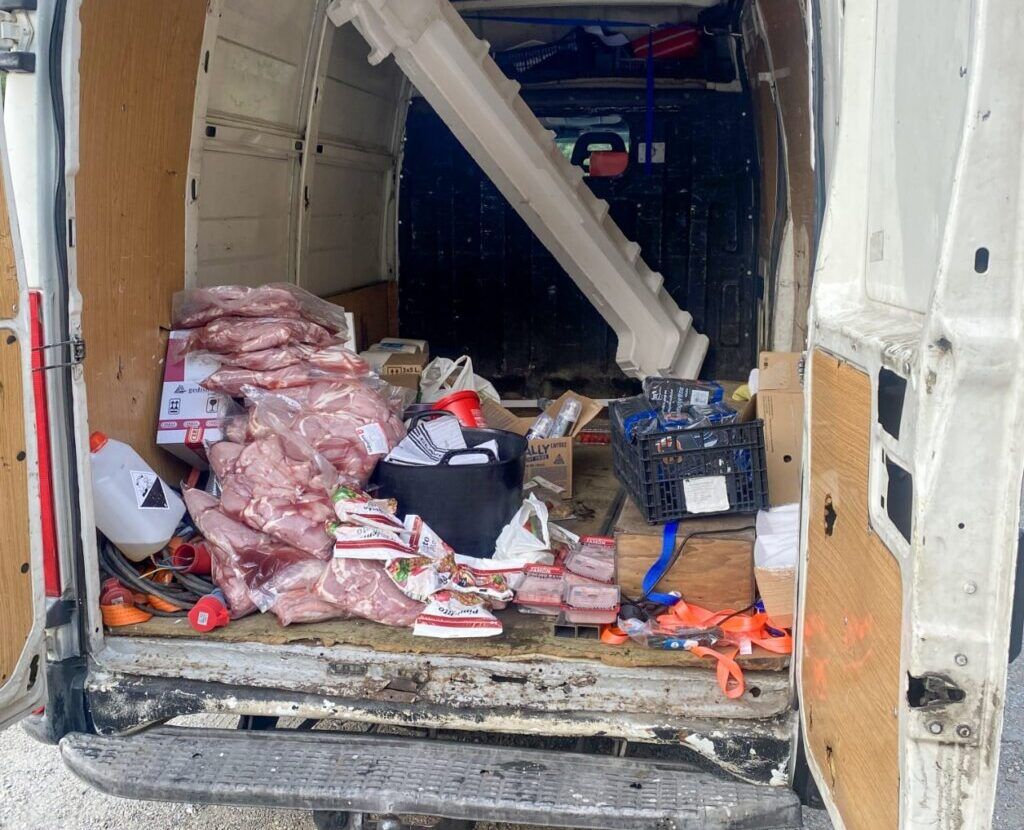 Intervención de la Guardia Civil en un festival con carne en mal estado