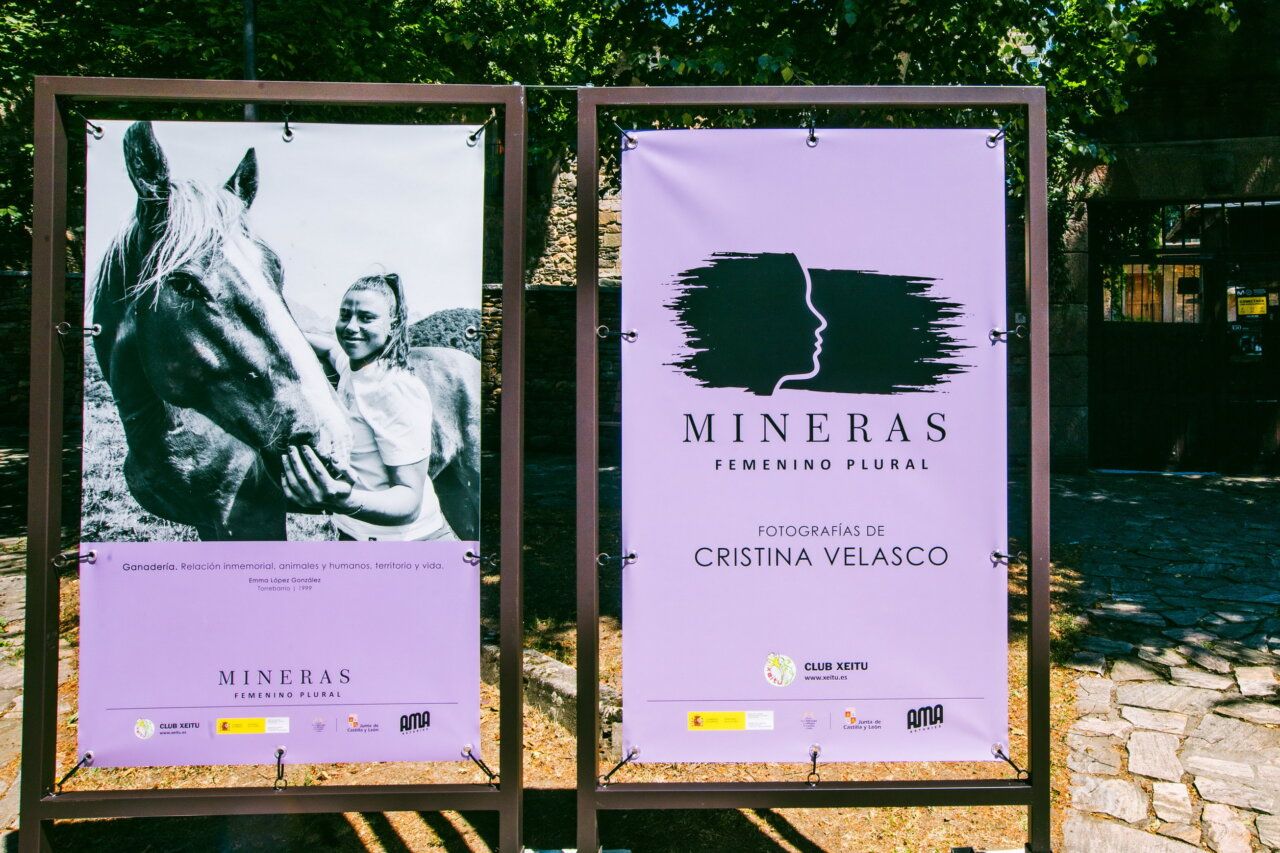 Exposición sobre mujeres en las cuencas mineras con fotografías de Cristina Velasco