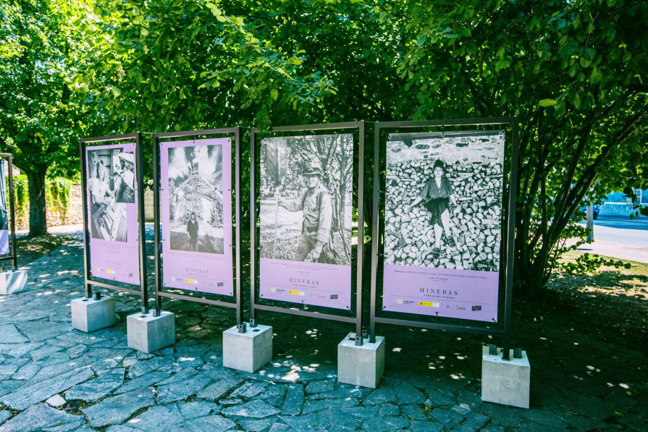 Exposición fotográfica homenaje a mujeres de cuencas mineras en Villablino