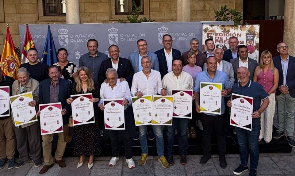 Entrega de los V Premios Pisado a los mejores vinos de León y El Bierzo