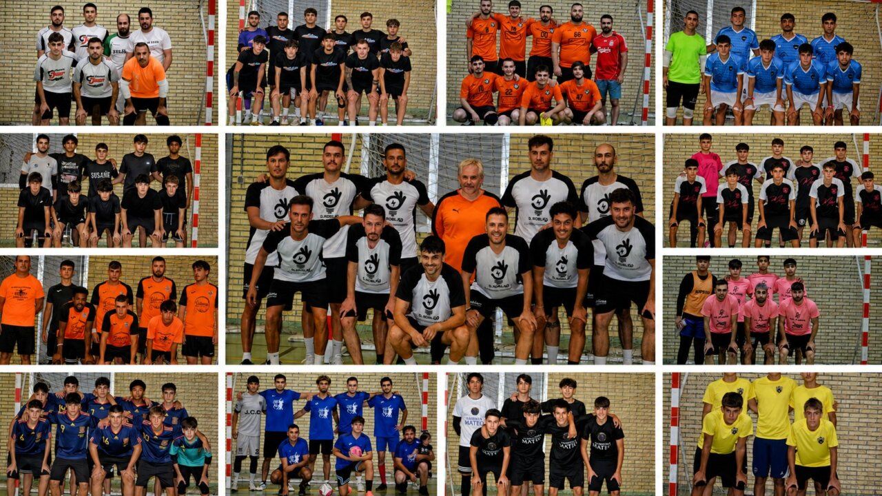 Equipos participantes en el Torneo de Fútbol Sala de Fabero 2026