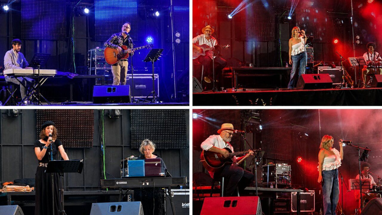 Actuaciones en vivo de The Duet, Cosas Nuestras y Papa Candela en Ponferrada.