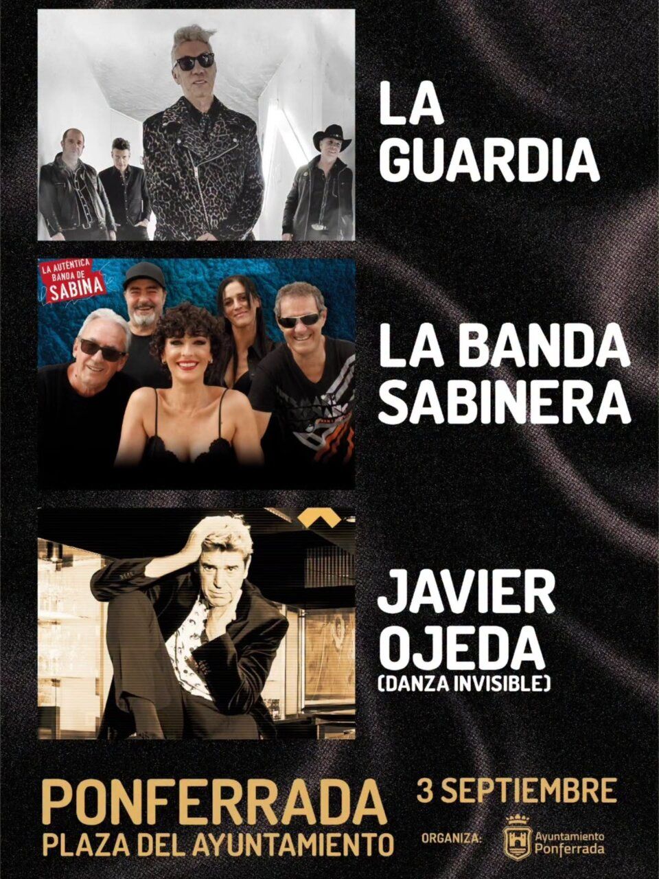 Cartel de las fiestas de La Encina 2026 en Ponferrada