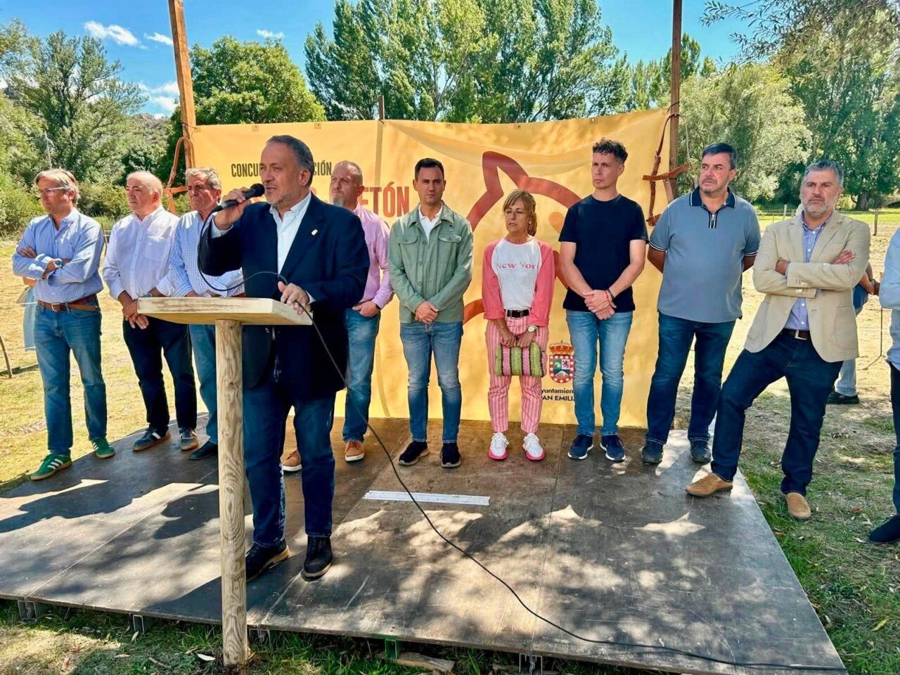 Evento del XXXVI Concurso-Exposición del Caballo Hispano-Bretón en San Emiliano