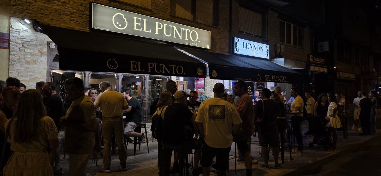 Inauguración del establecimiento El Punto del Bocado en Ponferrada