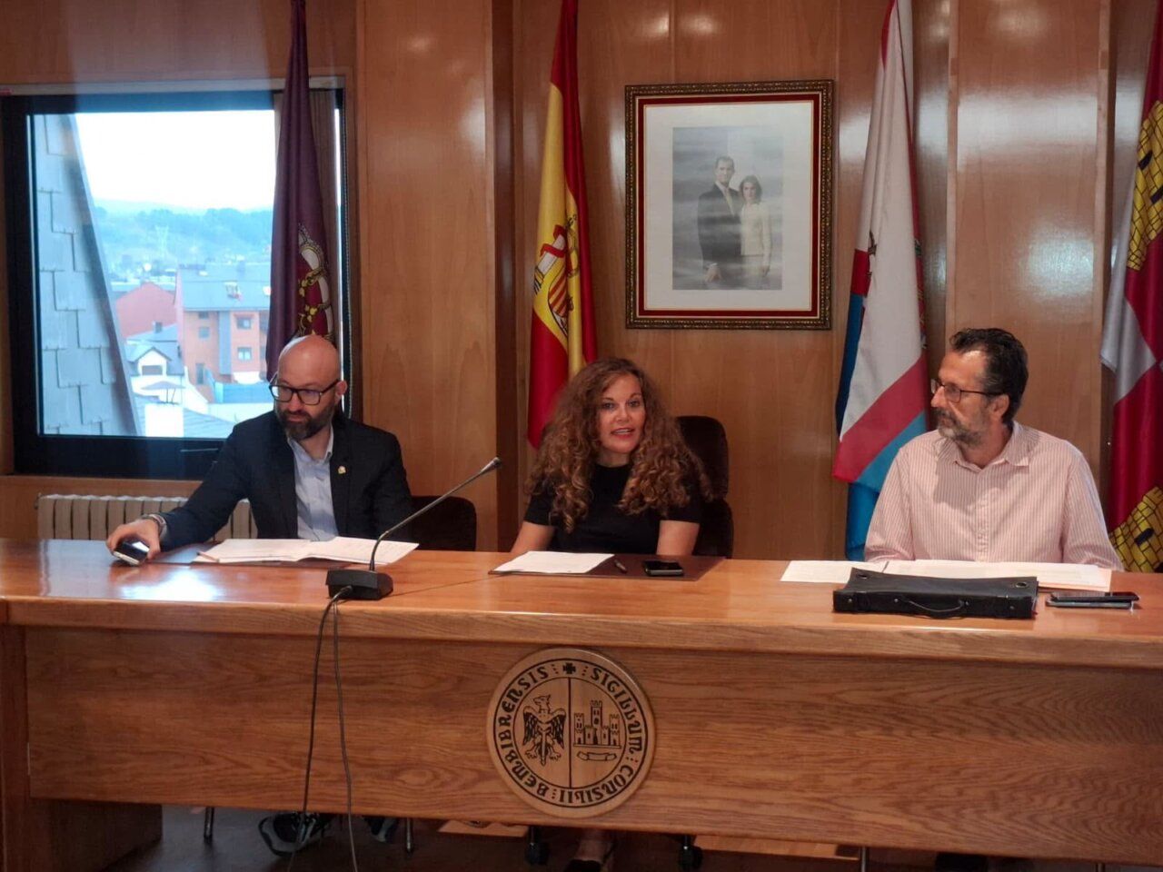 Reunión sobre seguridad en las fiestas de Bembibre con autoridades locales
