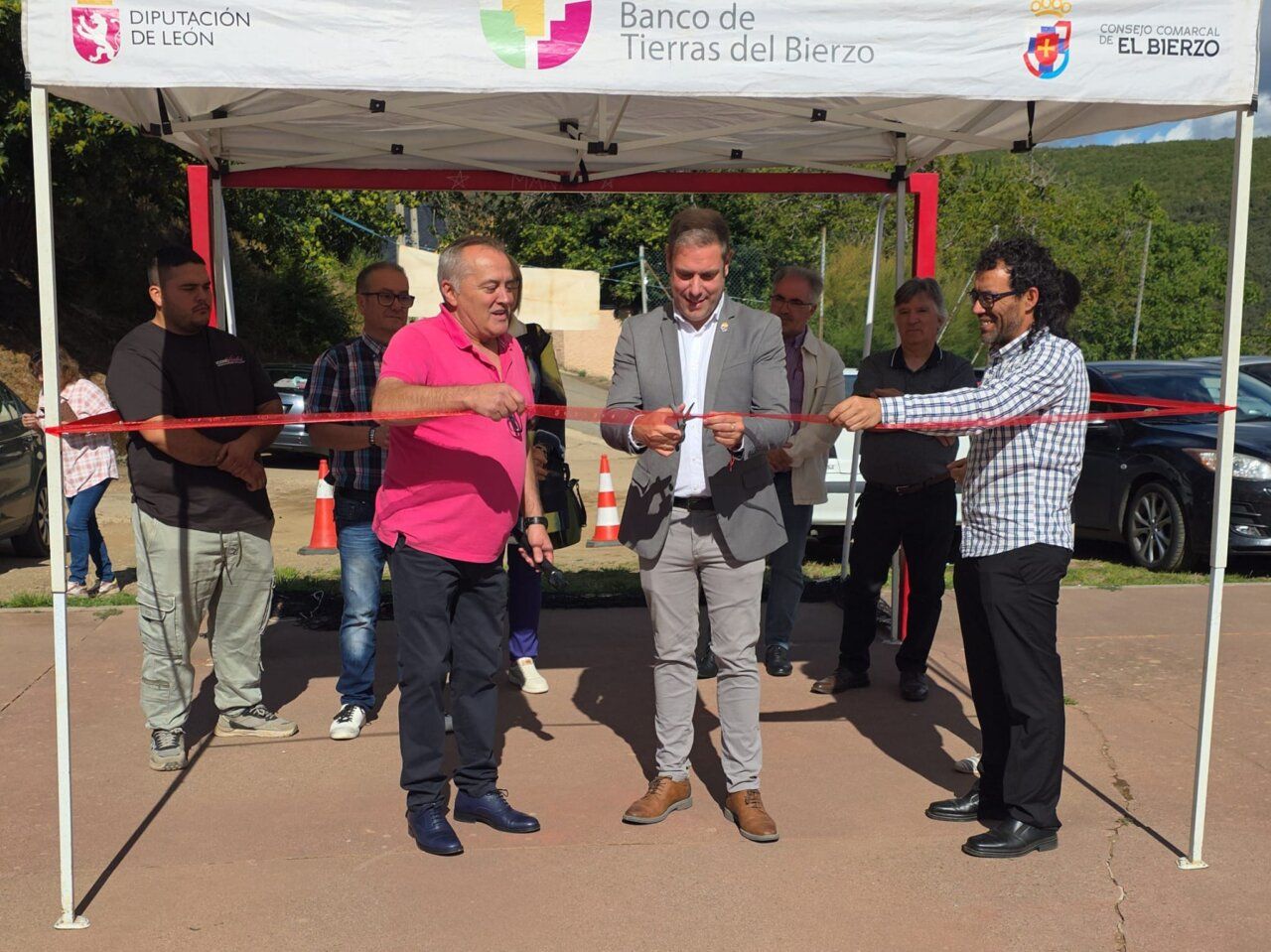Inauguración de la III Feria Agroalimentaria en La Granja de San Vicente