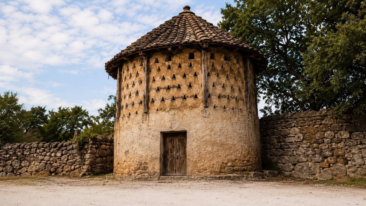 Palomar del Monasterio de Carracedo en Carracedelo, España