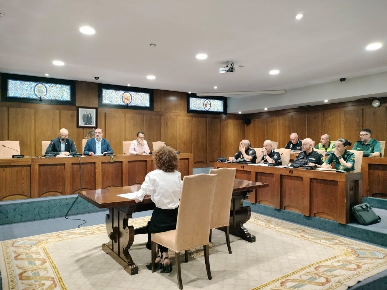 Reunión sobre seguridad para las Fiestas de la Encina 2026 en Ponferrada