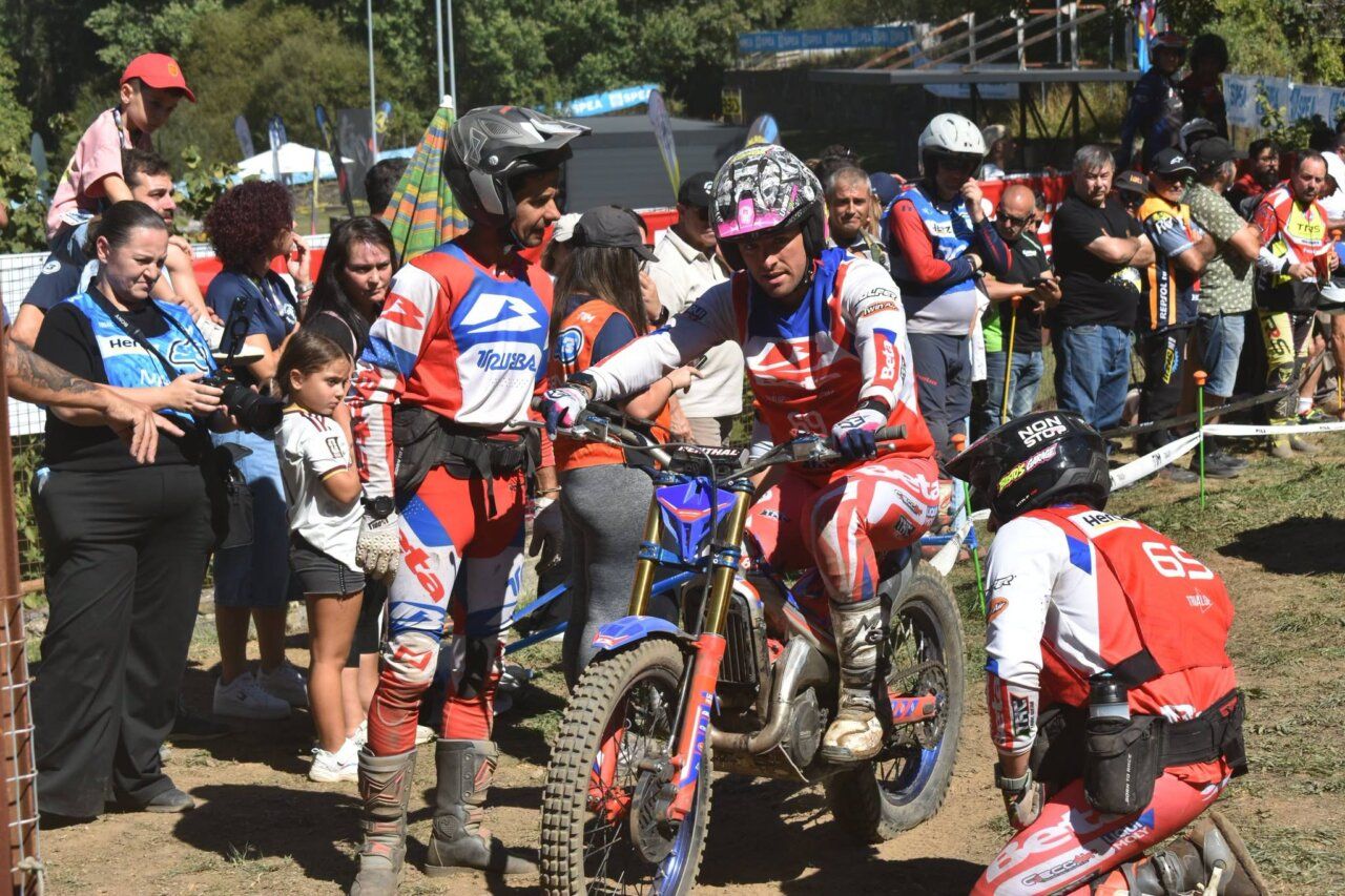 Pilotos de trial en el Campeonato del Mundo 2026 en Pobladura de las Regueras