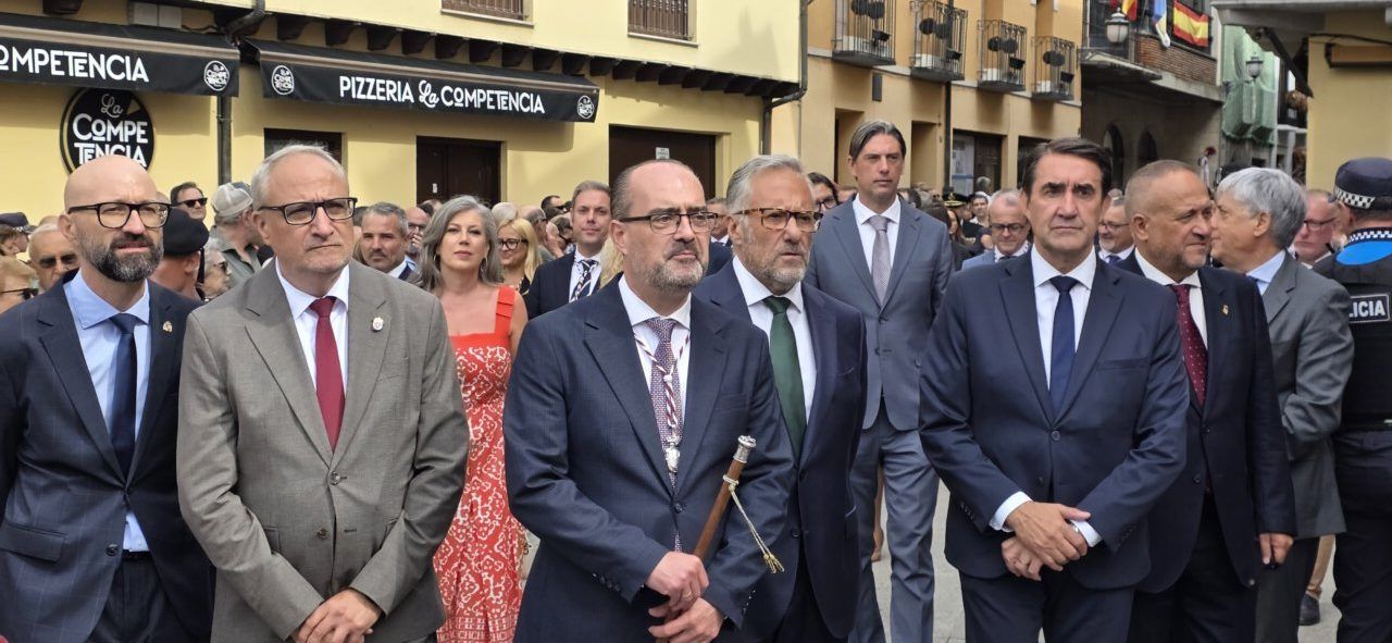 Celebración de la Virgen de la Encina en Ponferrada con autoridades y fieles