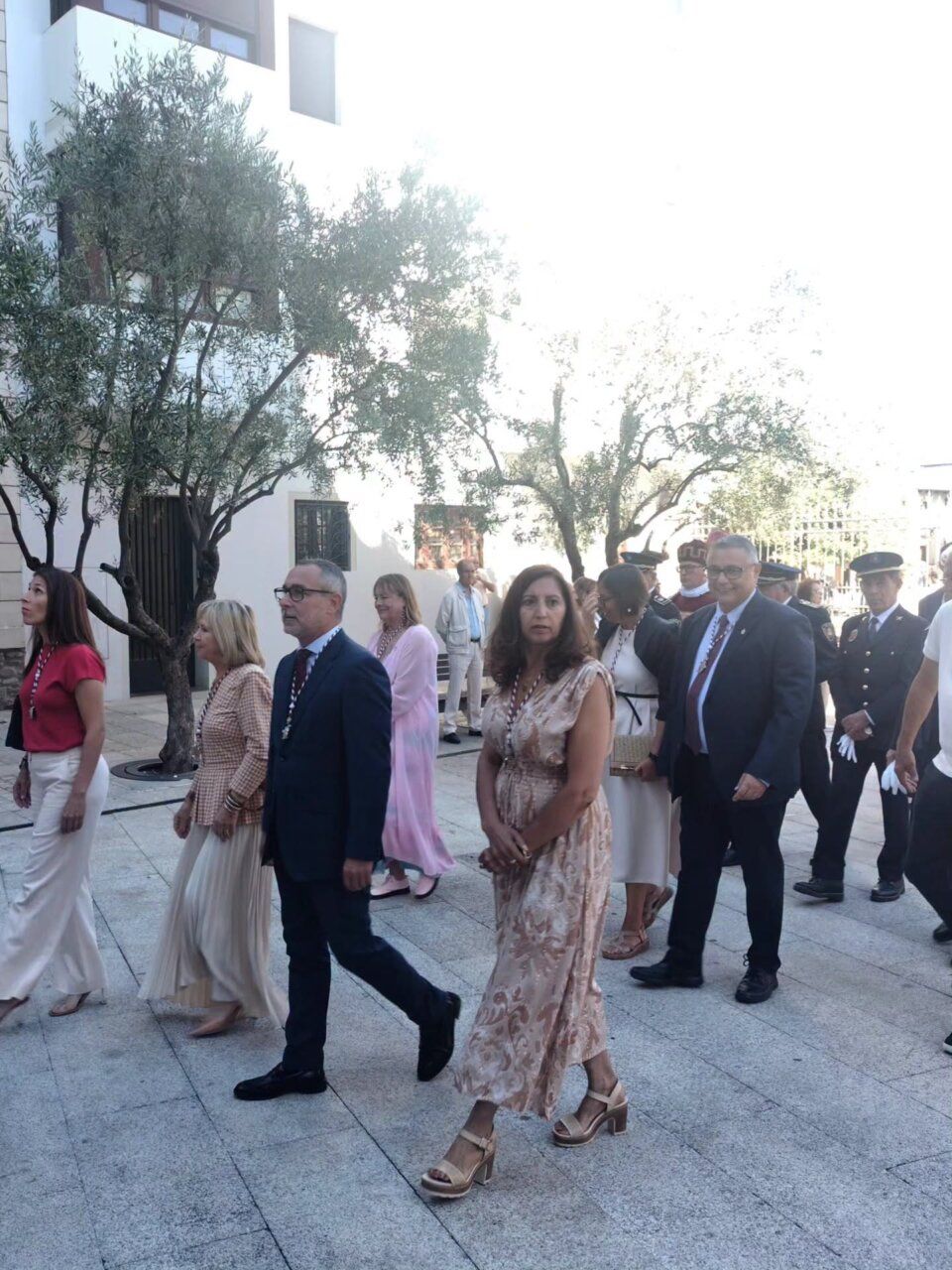Celebración del Día de la Encinina en Ponferrada con procesión y misa