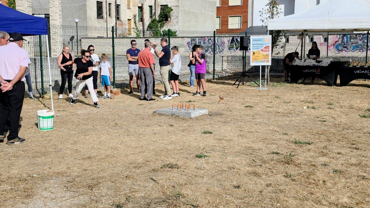 Participantes en el III Campeonato de Bolo Berciano en Ponferrada