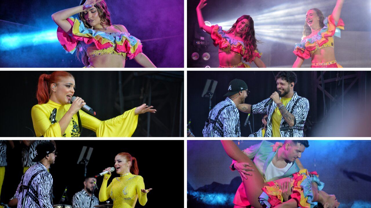 Actuaciones de El Combo Dominicano y Grupo Beatriz en Camponaraya