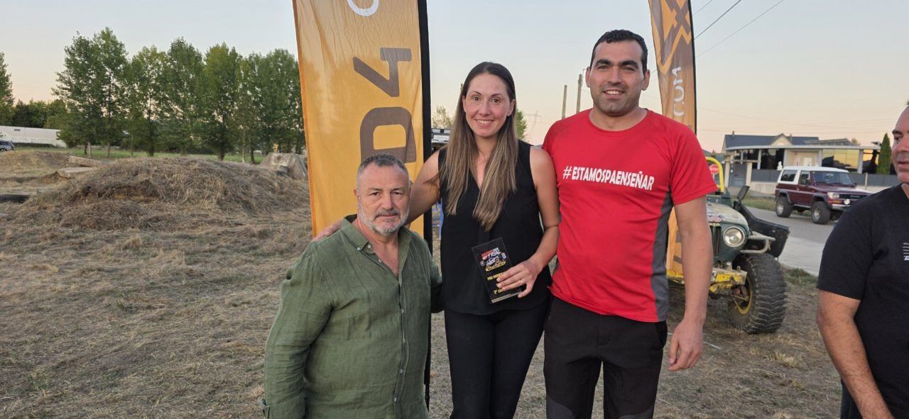 Participantes del I Memorial Trial 4x4 en Camponaraya