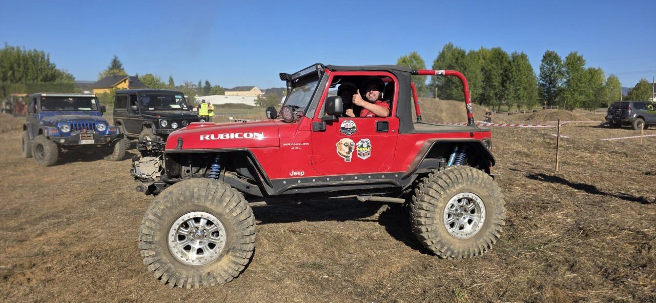 Jeep Rubicon en el I Memorial Trial 4x4 en Camponaraya