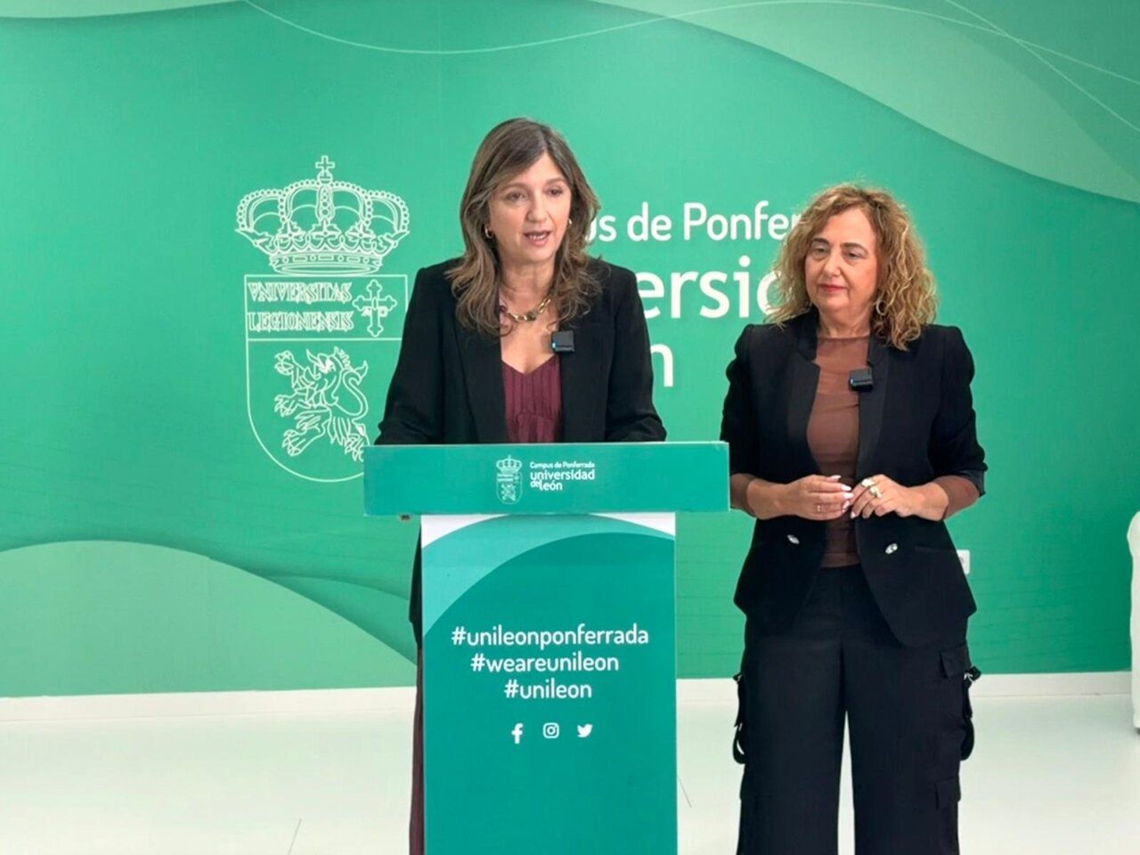 Acto de inauguración del curso académico en el Campus de Ponferrada