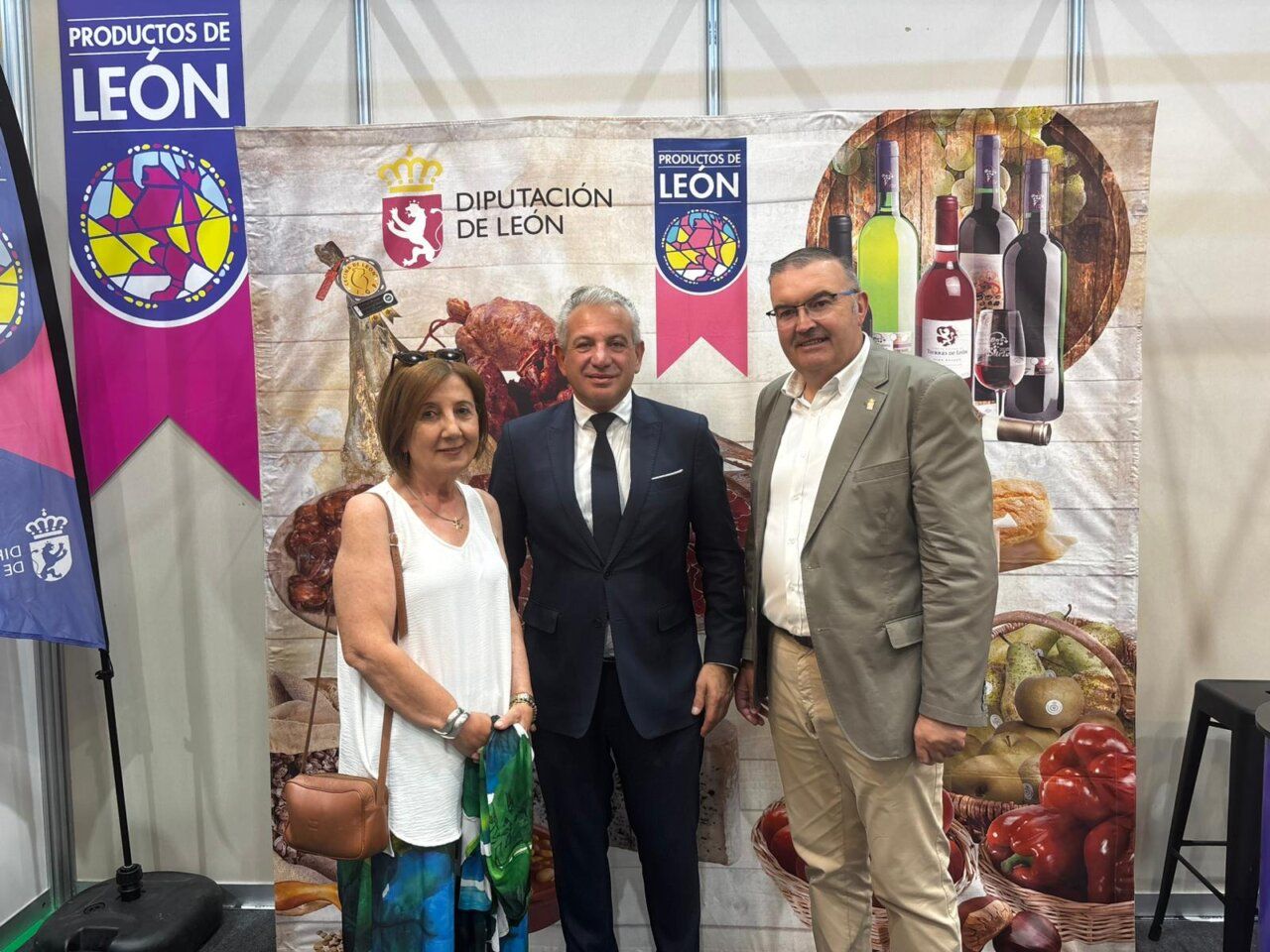 Representantes de León en la feria agroalimentaria Salamaq 2026