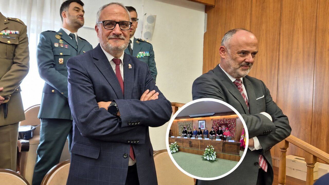 Olegario Ramón en la apertura del curso académico de la Universidad de León