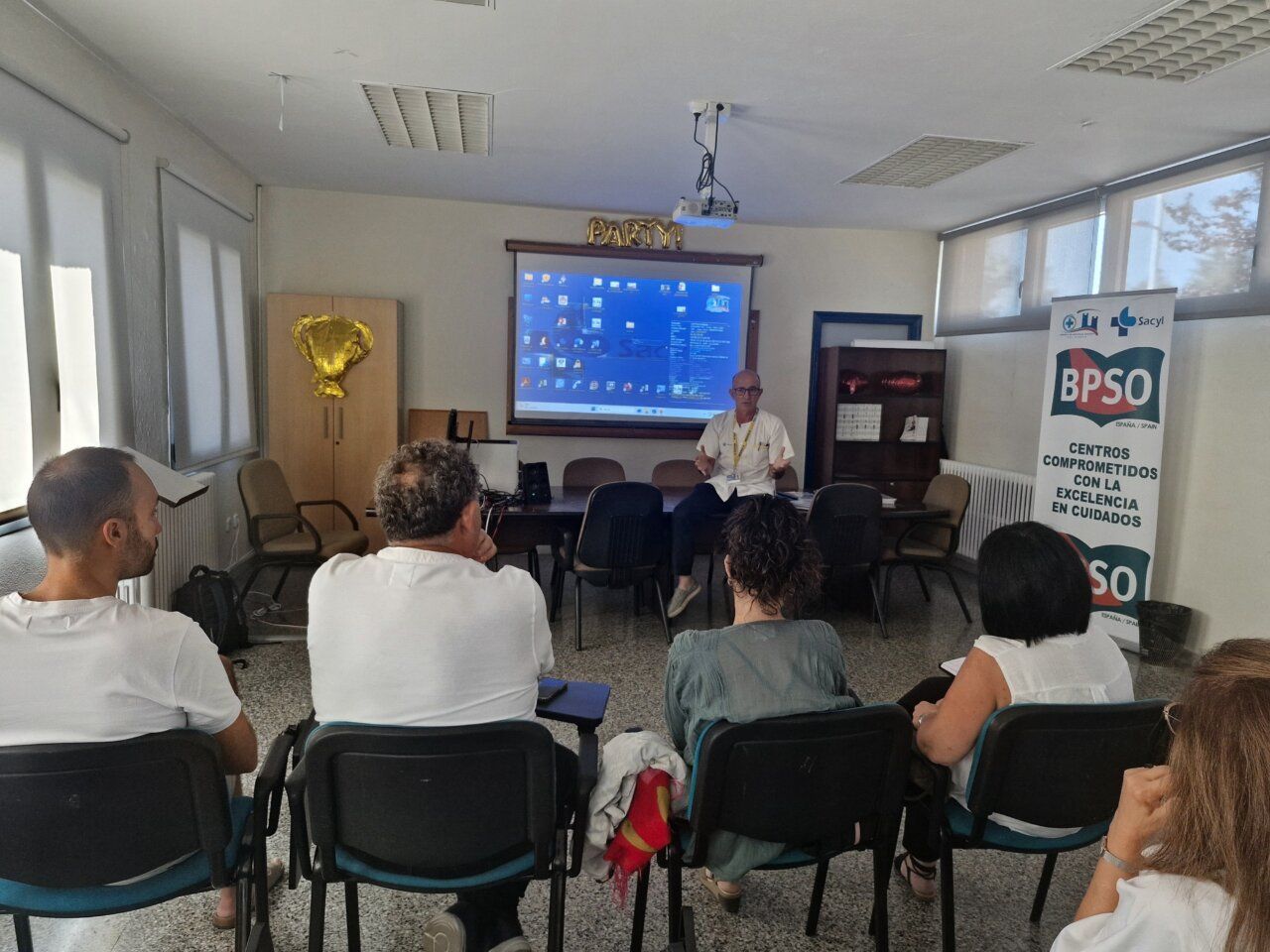 Reunión del Consejo de Zona en el Centro de Salud de Ponferrada