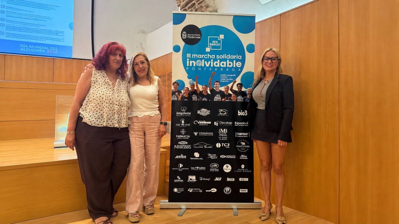 Presentación de actividades del Día Mundial del Alzheimer en Ponferrada