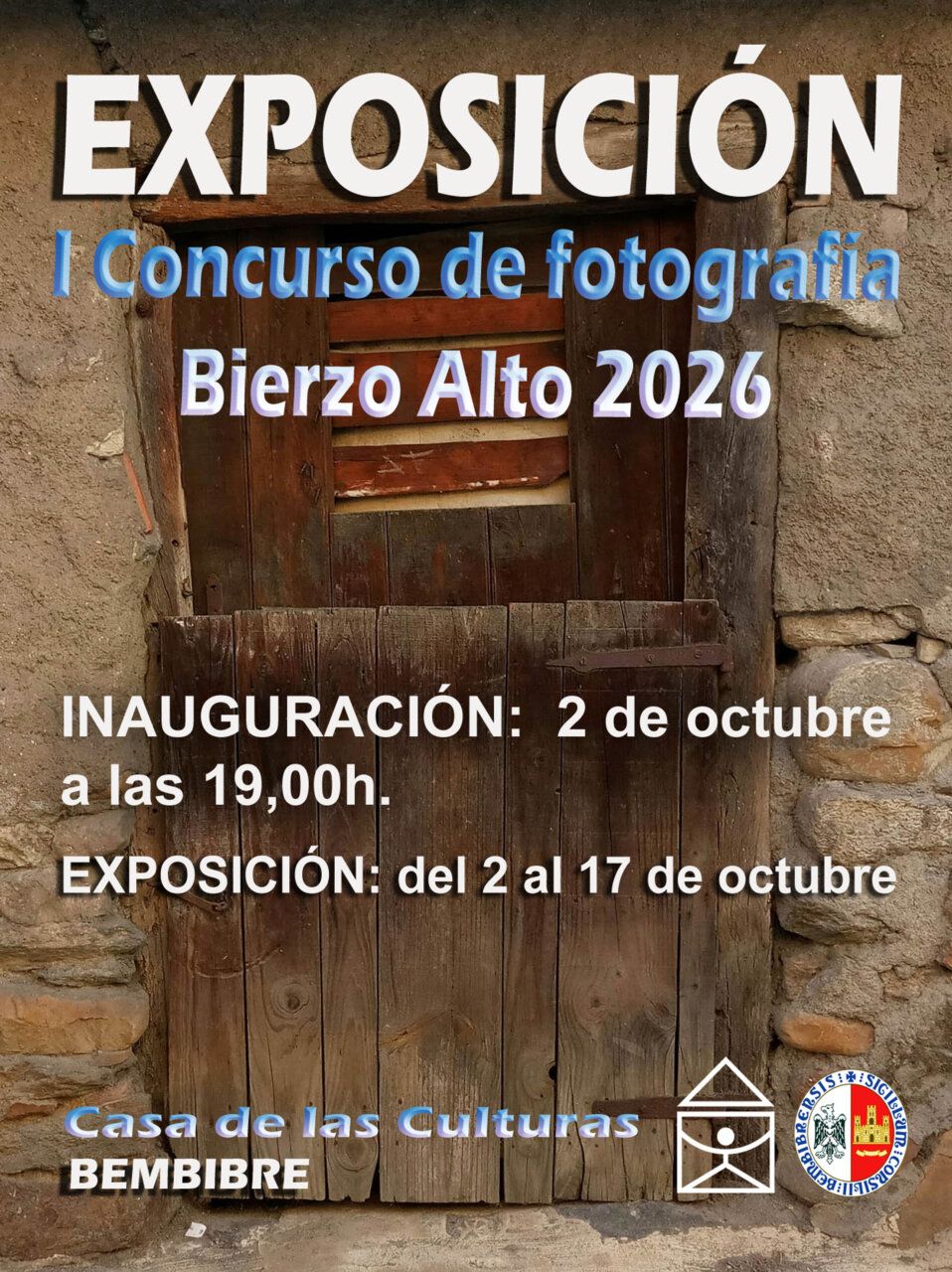 Cartel del I Certamen de Fotografía Bierzo Alto en Bembibre