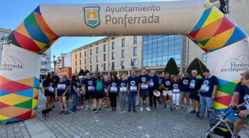 Ponferrada se vuelca con la III Marcha Solidaria Inolvidable por el Alzheimer