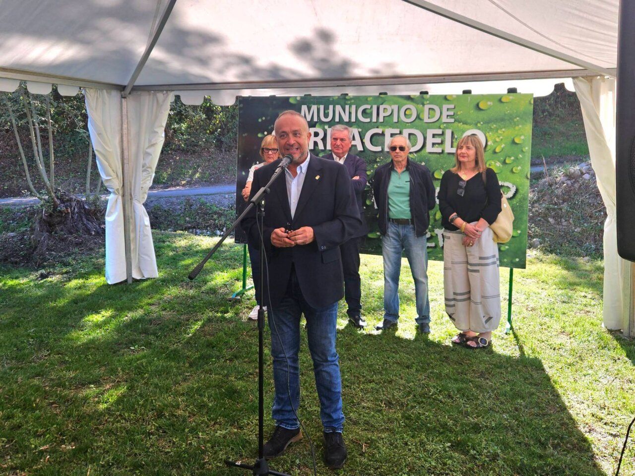 Inauguración del Espacio de Escultura Monumental en Carracedelo