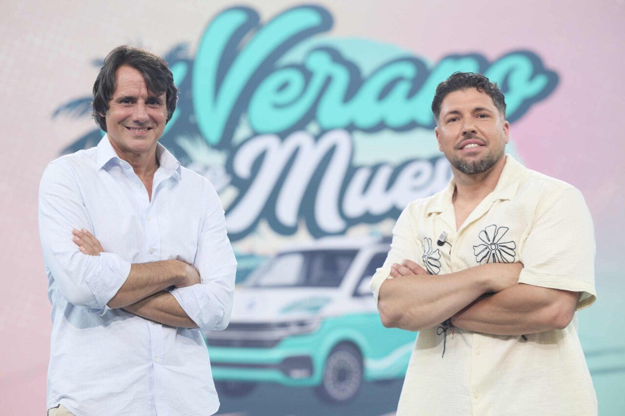Presentadores del programa El verano se mueve en Ponferrada