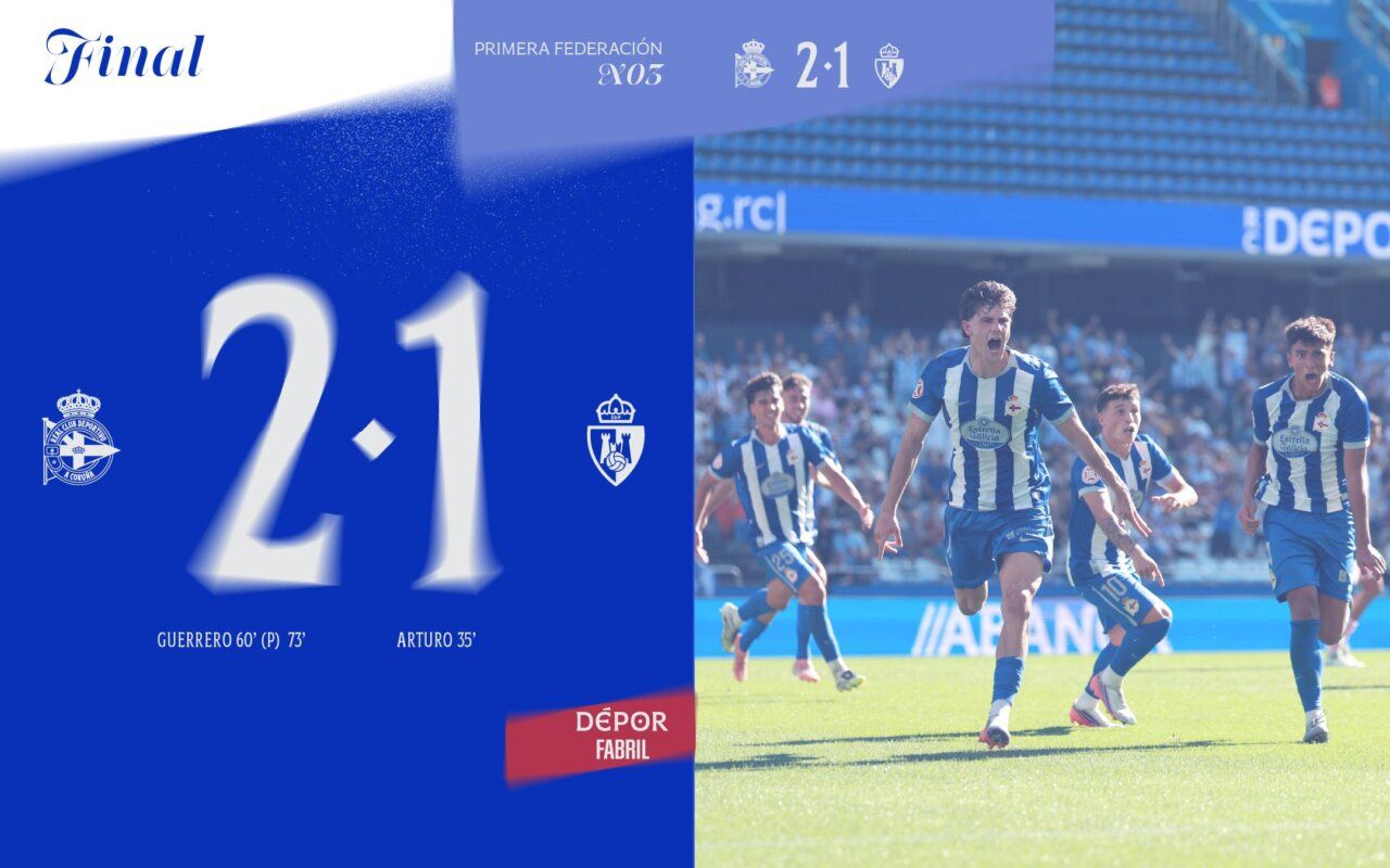 Resultado del partido entre SD Ponferradina y RC Deportivo Fabril
