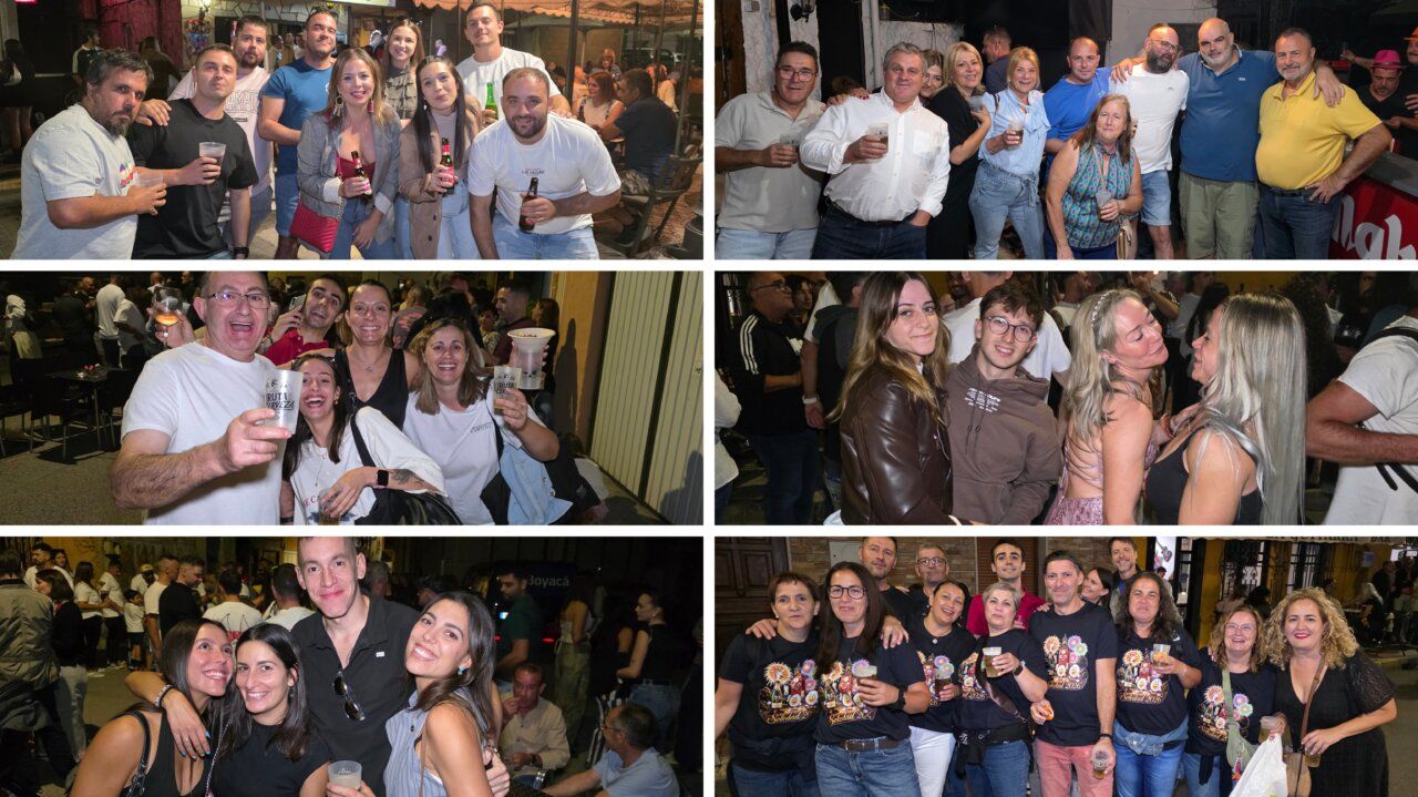 Grupo de personas disfrutando en la Ruta de la Cerveza en Camponaraya