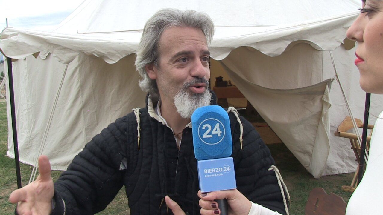 Entrevista a recreadores de la batalla de los Irmandiños en Ponferrada